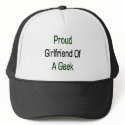 Proud Girlfriend Of A Geek hat