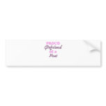 Proud Girlfriend of a Poet Bumper Sticker