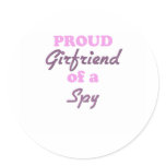 Proud Girlfriend of a Spy stickers