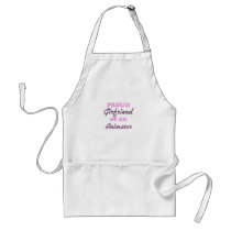 Proud Girlfriend of an Animator Aprons