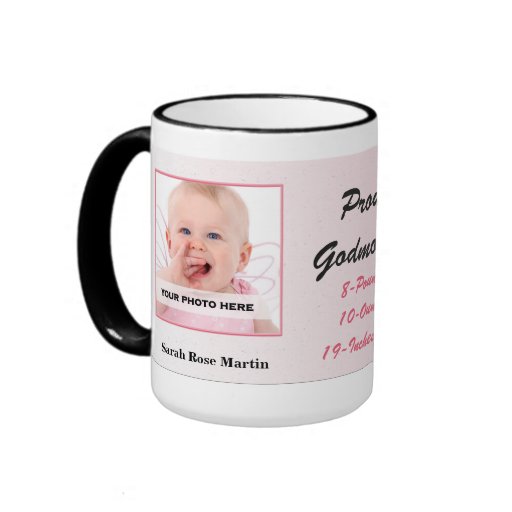 proud godmother new baby personalized mug proud godmother new baby personalized mug