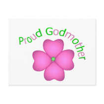 Proud Godmother Postcard