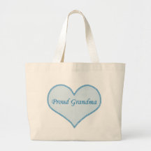Proud Grandma Bag, Blue