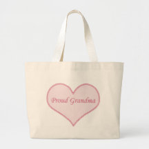 Proud Grandma Bag, Pink