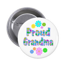 Proud Grandma Button