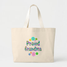 Proud Grandma Canvas Bags