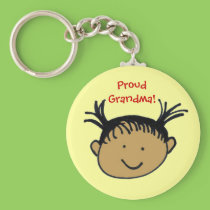 Proud Grandma! keychains
