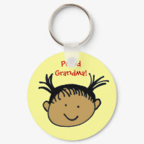 Proud Grandma! keychains