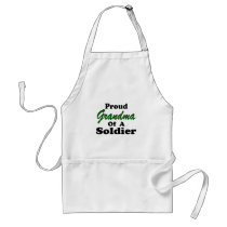 Proud Grandma Of A Soldier Apron