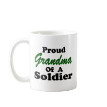 Proud Grandma Of A Soldier Mugs