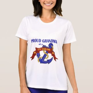 Proud Grandma of a US Sailor shirt