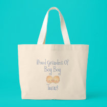 Proud Grandma of Boy Twins bags by Scrappintwins Proud Grandma of Boy Twins bags