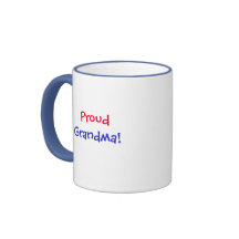 Proud, Grandma!-Ringer Style Mug