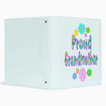 Proud Grandmother 3 Ring Binder