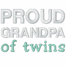 Proud Grandpa of Twins Polo Shirt