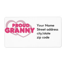 Proud Granny labels