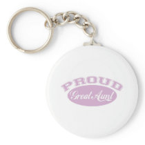 Proud Great Aunt Keychain