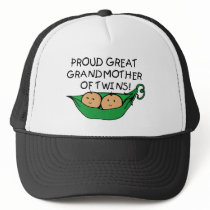proud Great Grandmother Twin Pod Mesh Hats