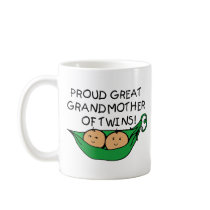 proud Great Grandmother Twin Pod Coffee Mug