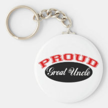 Proud Great Uncle Keychains