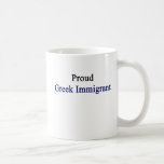 Proud Greek Immigrant Coffee Mug