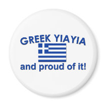 Proud Greek Yia Yia magnets