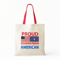 Proud Guamanian American Canvas Bags