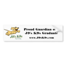 Proud Guardian Bumper Sticker bumper stickers by j9sk9s Proud Guardian Bumper Sticker bumper stickers