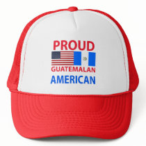 Proud Guatemalan American Trucker Hats