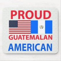 Proud Guatemalan American Mousepads