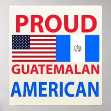 Proud Guatemalan American Print