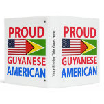 Proud Guyanese American binders
