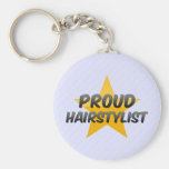 Proud Hairstylist Keychain