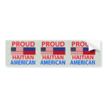 Proud Haitian American Bumper Stickers