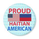 Proud Haitian American magnets