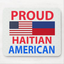 Proud Haitian American Mouse Pads