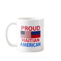 Proud Haitian American Coffee Mugs
