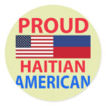 Proud Haitian American stickers