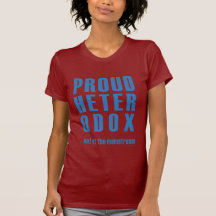Proud Heterodox , out1_orange T Shirts