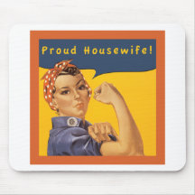 Proud Housewife! Mouse Pads