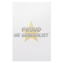 Proud Hr Generalist Customized Stationery