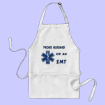 Proud Husband Of An EMT aprons
