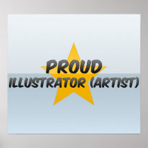 Proud Illustrator (Artist) Print