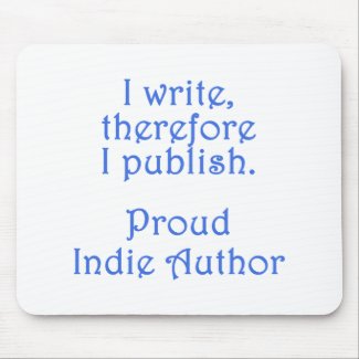 Proud Indie Author mousepad