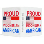Proud Indonesian American Binder