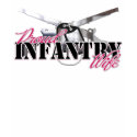 Proud Infantry Wife t-shirts by SimplyTheBestDesigns Proud Infantry Wife t-shirts