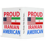 Proud Irani American binders