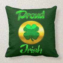 Proud Irish  American MoJo Pillow pillows
