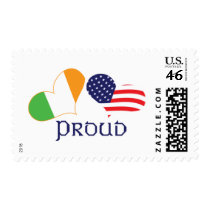 Proud Irish American postage by doonidesigns Proud Irish American postage
