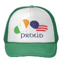 Proud Irish American Trucker Hat